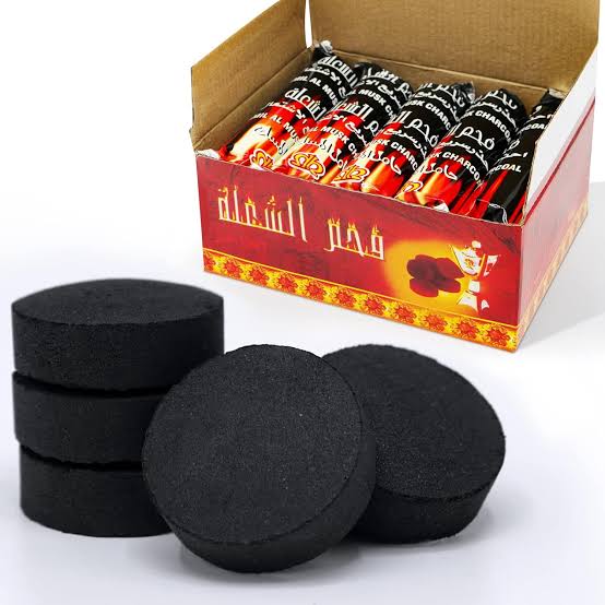 2 Packet of Magic Coals & Coal For Bakhoor - Original (1 Packet Contains 10 Round Pieces Of Coal) & Magic Coal