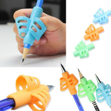 1Pcs Children Pencil Holder Tools Silicone Two Finger Ergonomic Posture