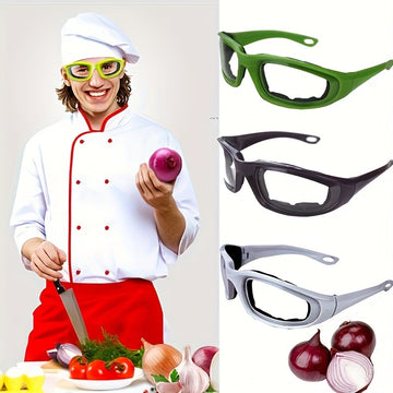 A Pair of Onion Goggles - Kitchen And Grilling Splash Goggles That Protect Your Eyes from Hot Oil And Spices