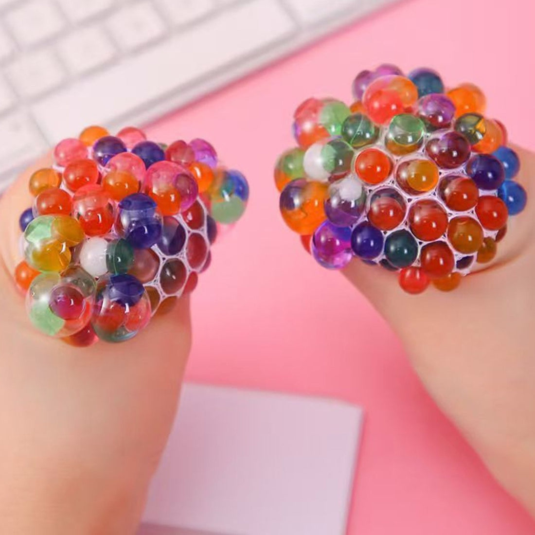 Colorful Crystal Stress Balls