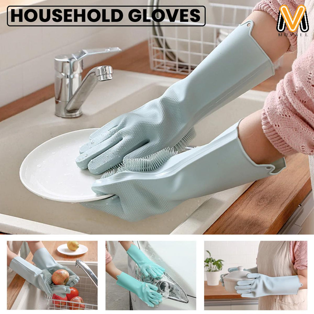 Dish Wash Rubber