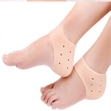 Silicone Heel Protector, Heel Cushion, Heel Pads,Gel Heel Cups(2 Pieces), for Plantar Fasciitis,Blister, Cracked Foot, Bone Spur Relief,Heel Pain, Achilles Tendinitis for Men & Women 30 Gram weight