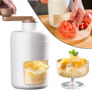 Ice Shaver Snow Cone Machine, Shaved Ice Maker Machine for Home