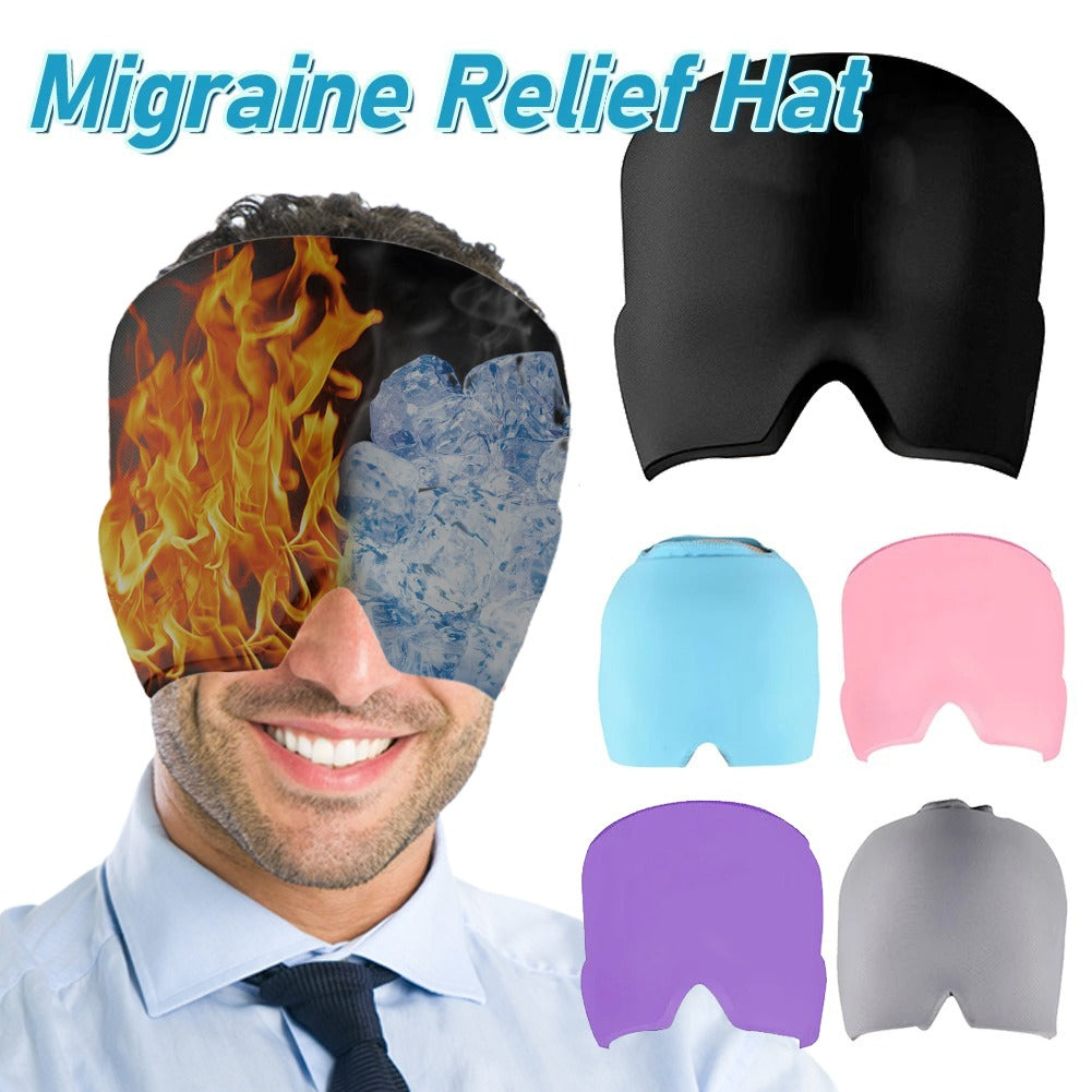 Migraine Relief Cap for Migraines, Headaches, Sinuses, Tension Relief