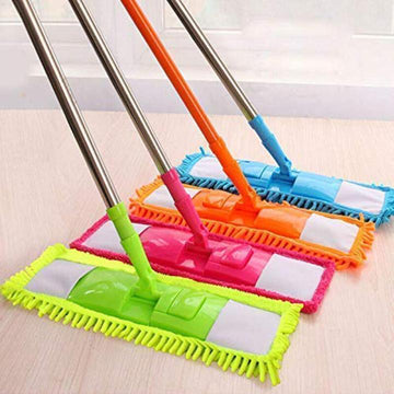 Mop - Floor Cleaner, Home Cleaning Supply, Flat Mop, Microfiber, Wet & Dry Mop