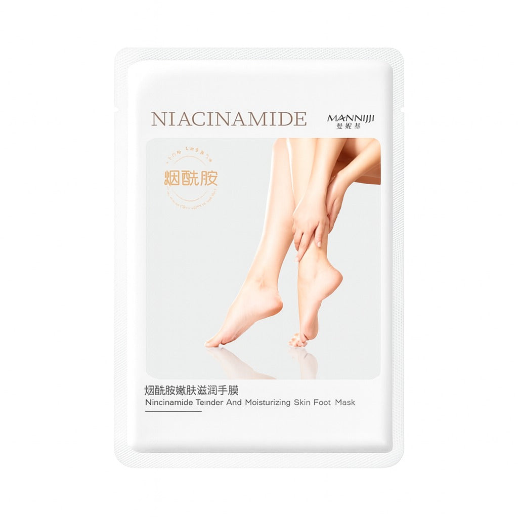 Niacinamide 5% Professional Foot Peel Mask by MANNUJI