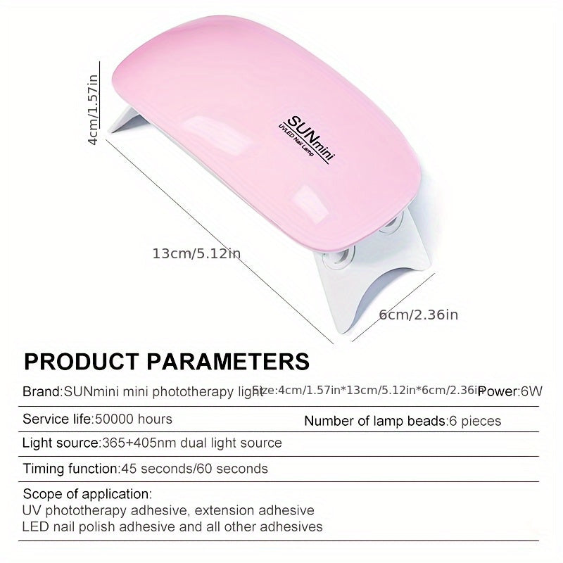 Mini Portable Nail Dryer USB Gel Nail Polish