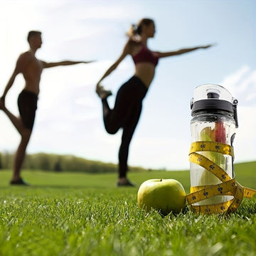 800 ML BPA-Free Sports Detox Water Bottle with Detachable Fruit Infuser - Perfect for Camping, Hiking & Outdoor Activities