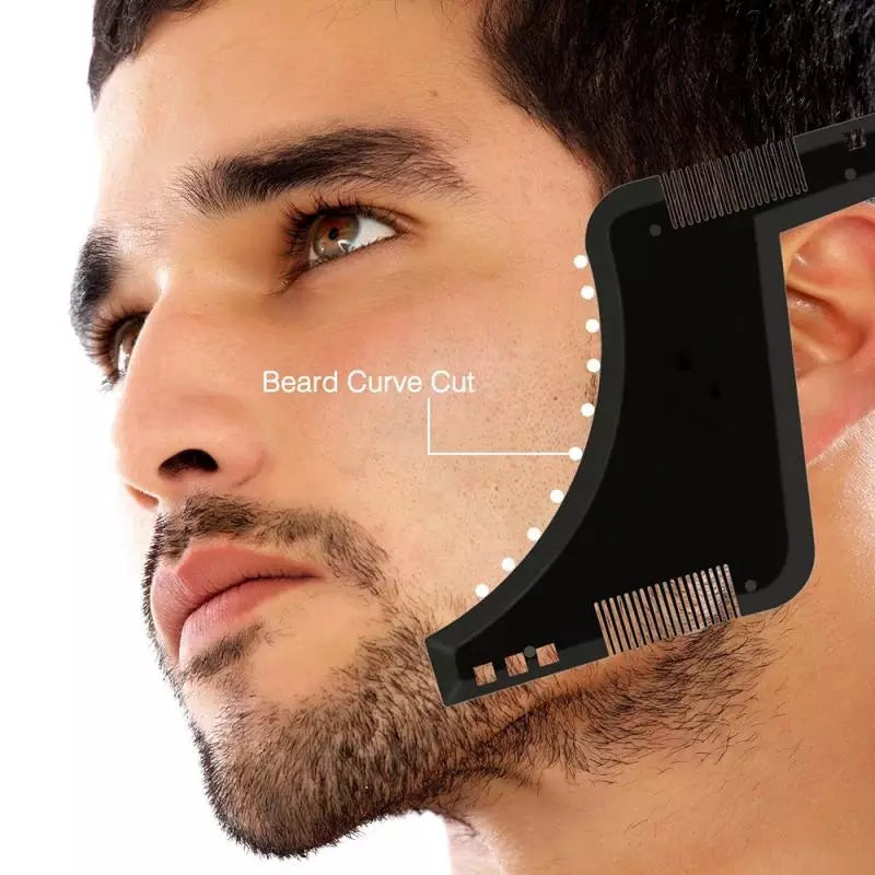 Men darhi Ka Khat Beard Shaper Beard Comb Shaping Tool Goatee Styling Template